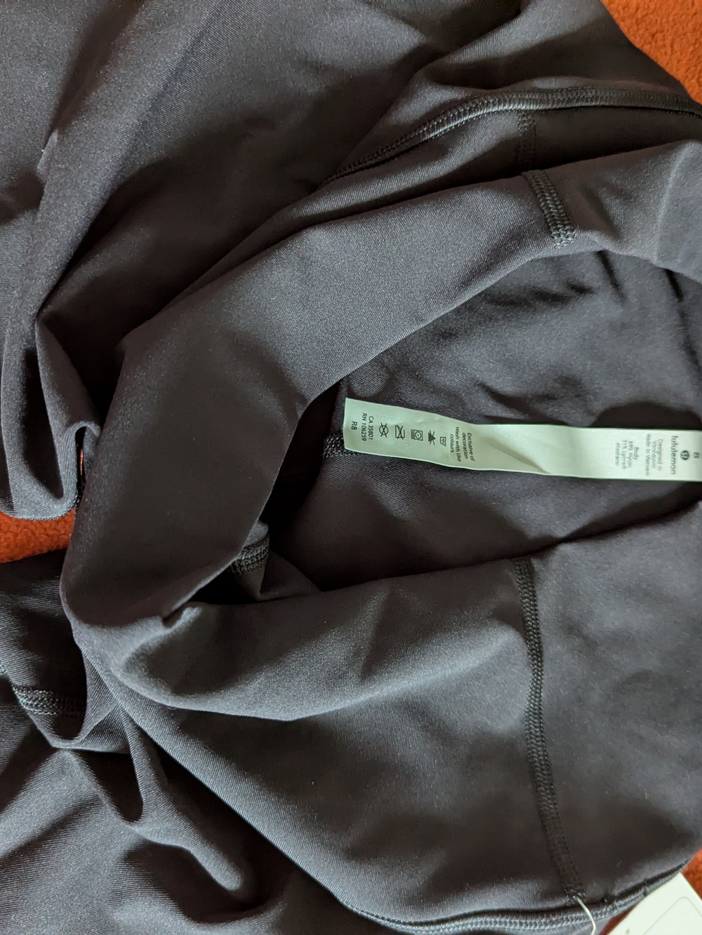 lululemon athletica Black Wunder under High-Rise 25" Leggings NWT - Picture 8 of 8